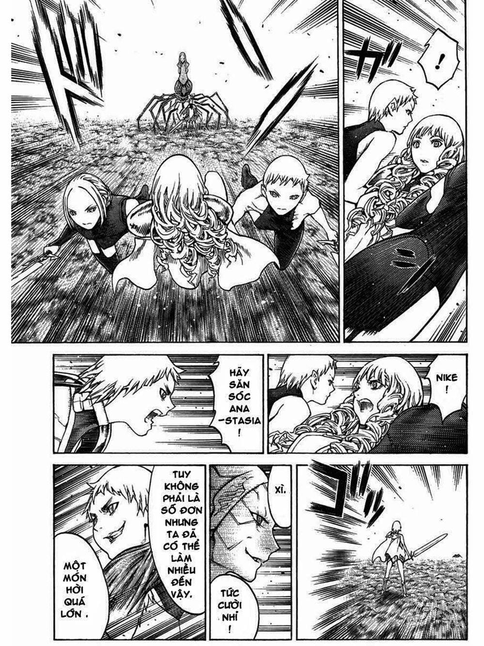 Truyện Tranh Claymore Mắt Bạc trang 4