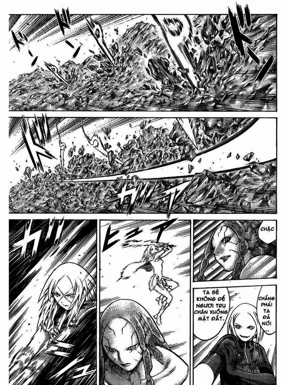 Truyện Tranh Claymore Mắt Bạc trang 4