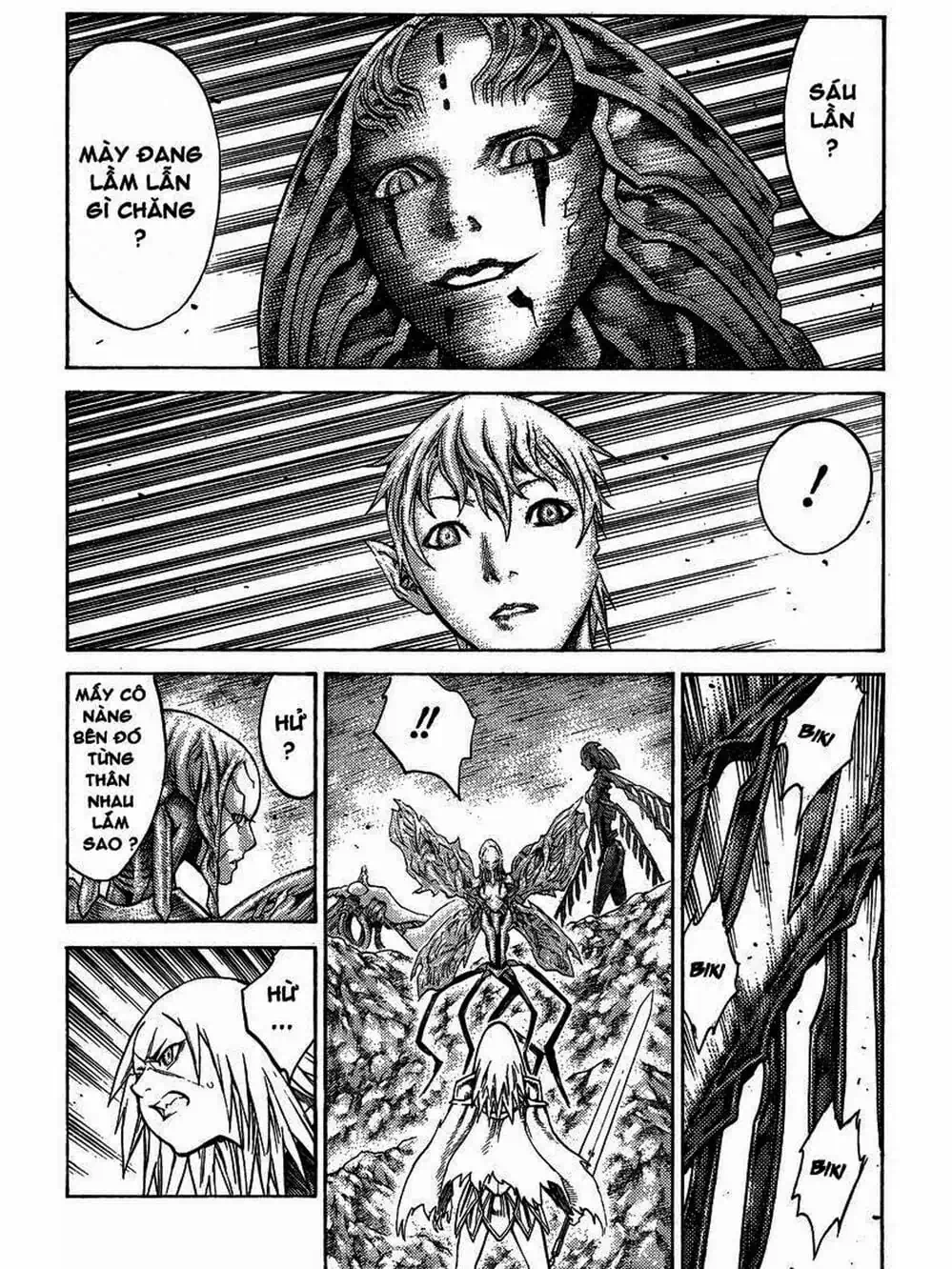Truyện Tranh Claymore Mắt Bạc trang 4