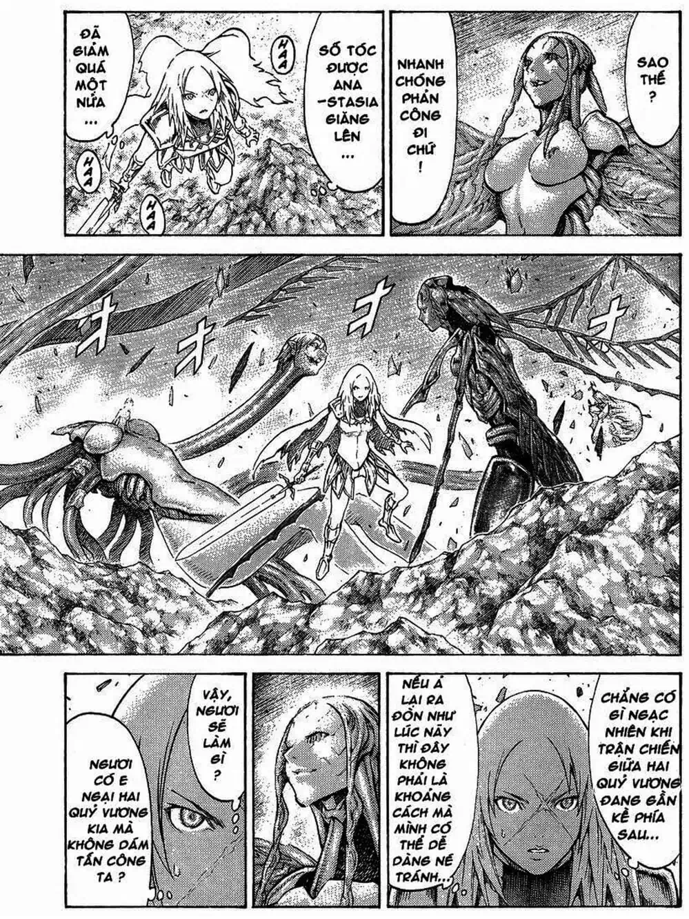 Truyện Tranh Claymore Mắt Bạc trang 4