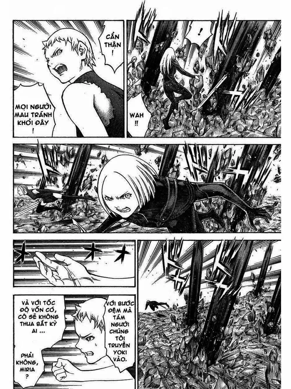 Truyện Tranh Claymore Mắt Bạc trang 4