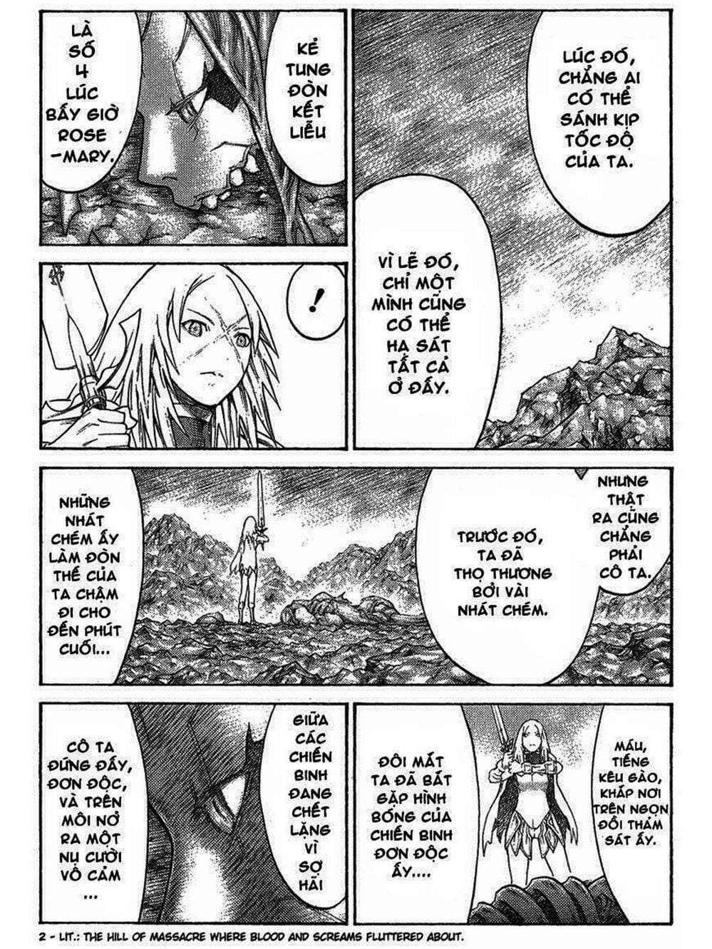 Truyện Tranh Claymore Mắt Bạc trang 4