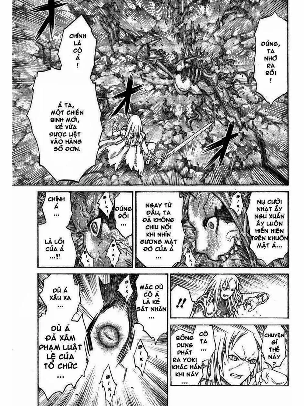 Truyện Tranh Claymore Mắt Bạc trang 4
