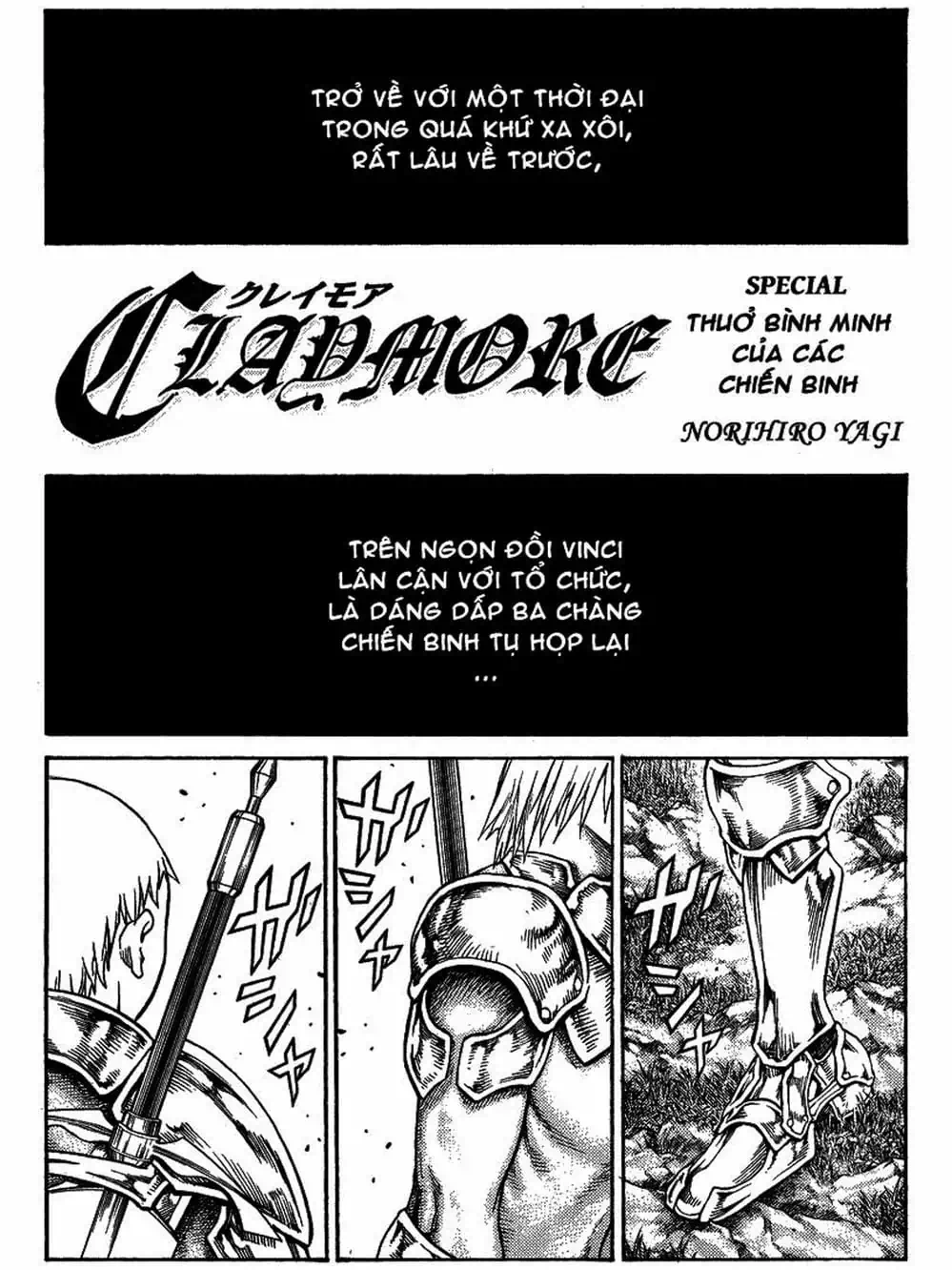 Truyện Tranh Claymore Mắt Bạc trang 4