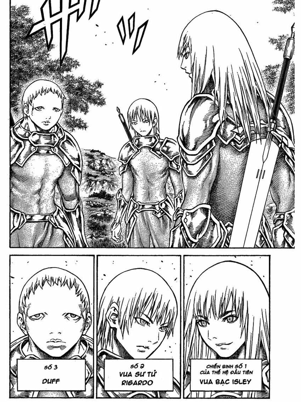 Truyện Tranh Claymore Mắt Bạc trang 4