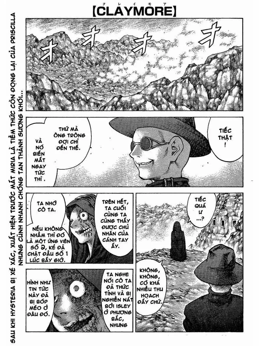 Truyện Tranh Claymore Mắt Bạc trang 4