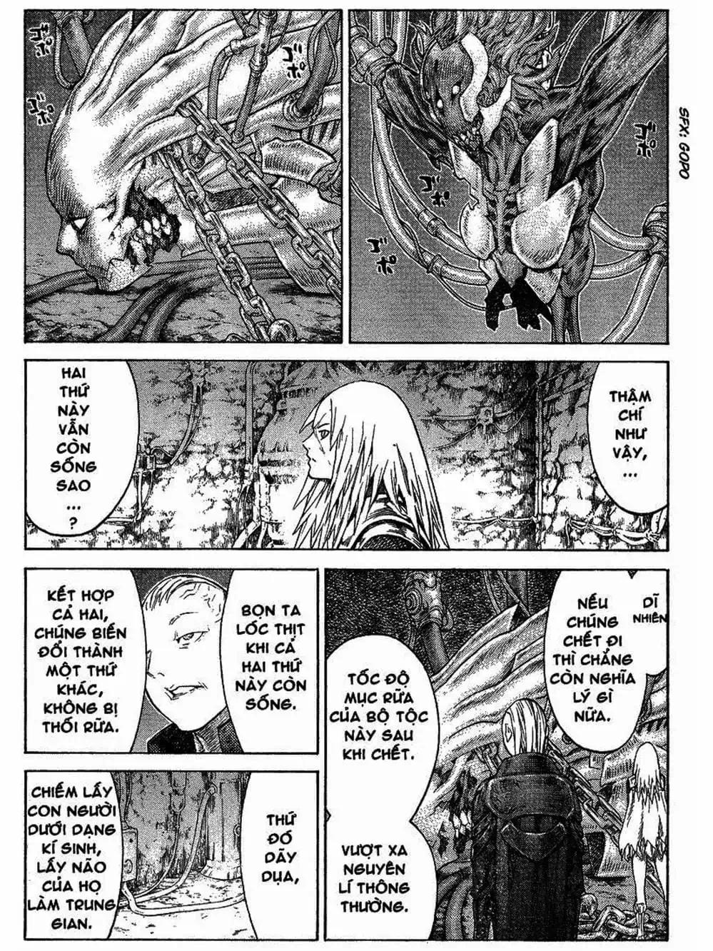 Truyện Tranh Claymore Mắt Bạc trang 4