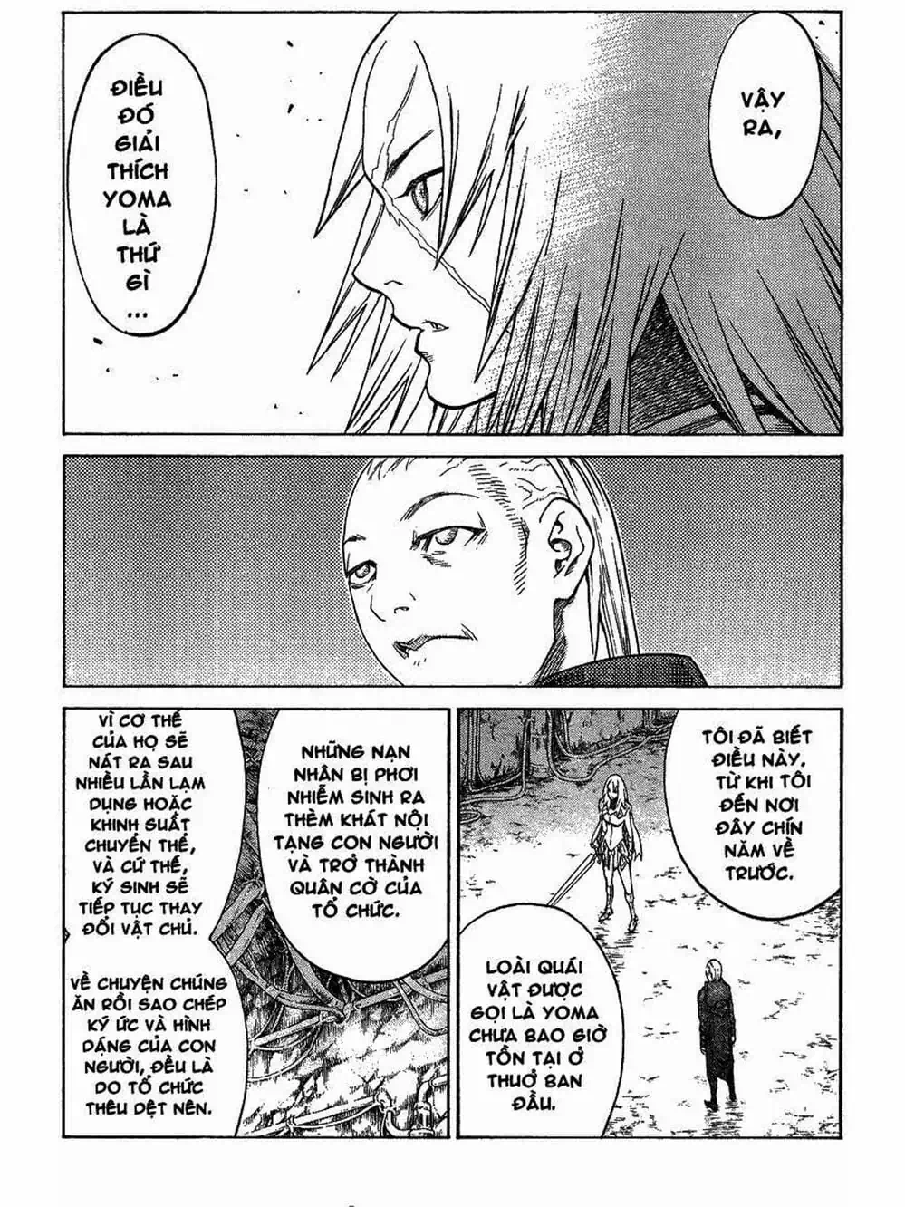 Truyện Tranh Claymore Mắt Bạc trang 4