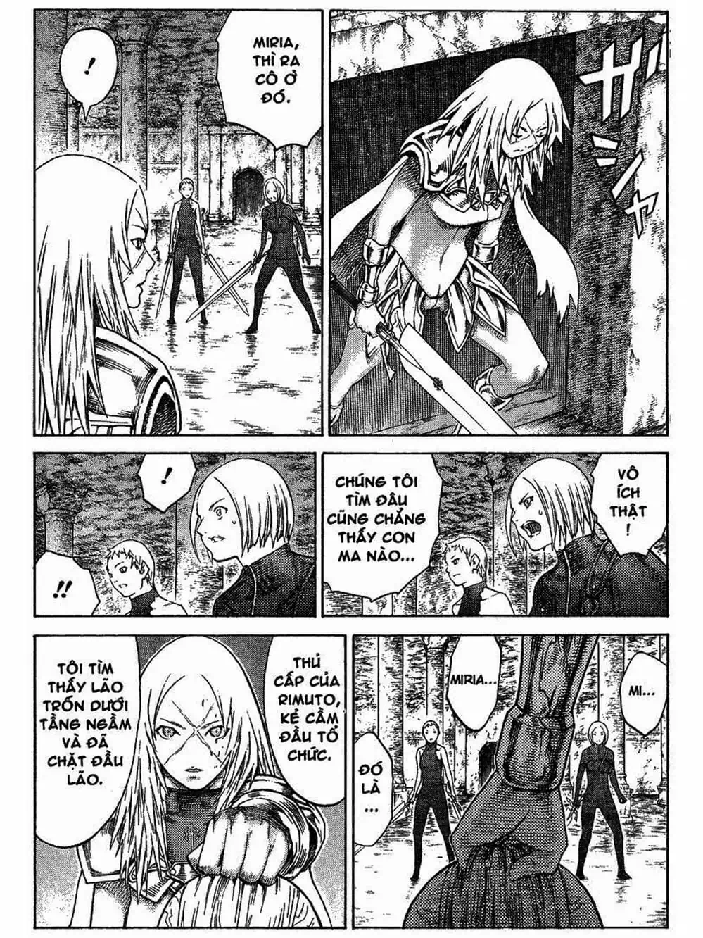 Truyện Tranh Claymore Mắt Bạc trang 4