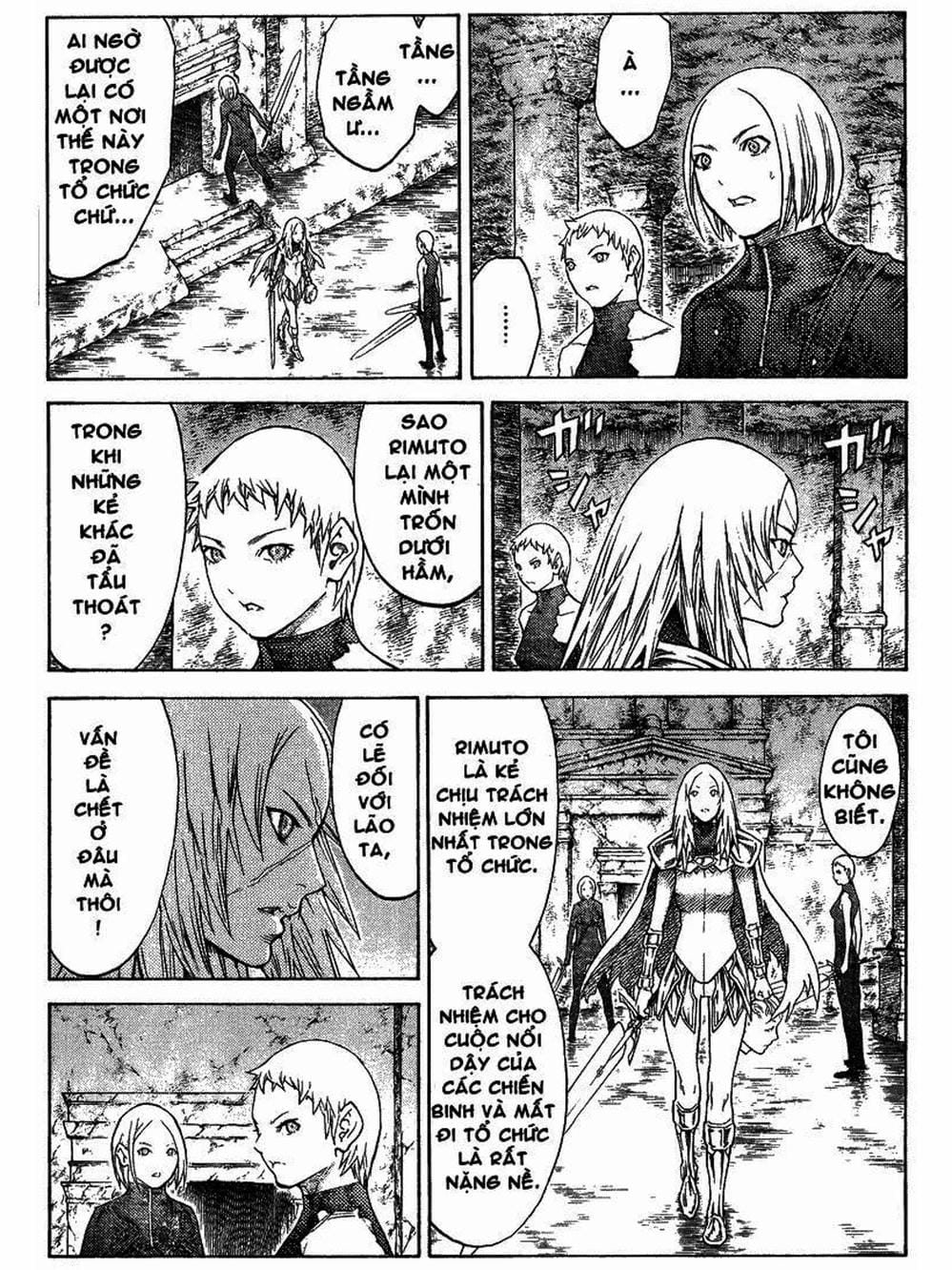 Truyện Tranh Claymore Mắt Bạc trang 4