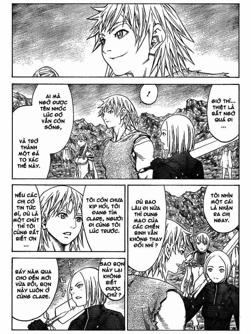 Truyện Tranh Claymore Mắt Bạc trang 4