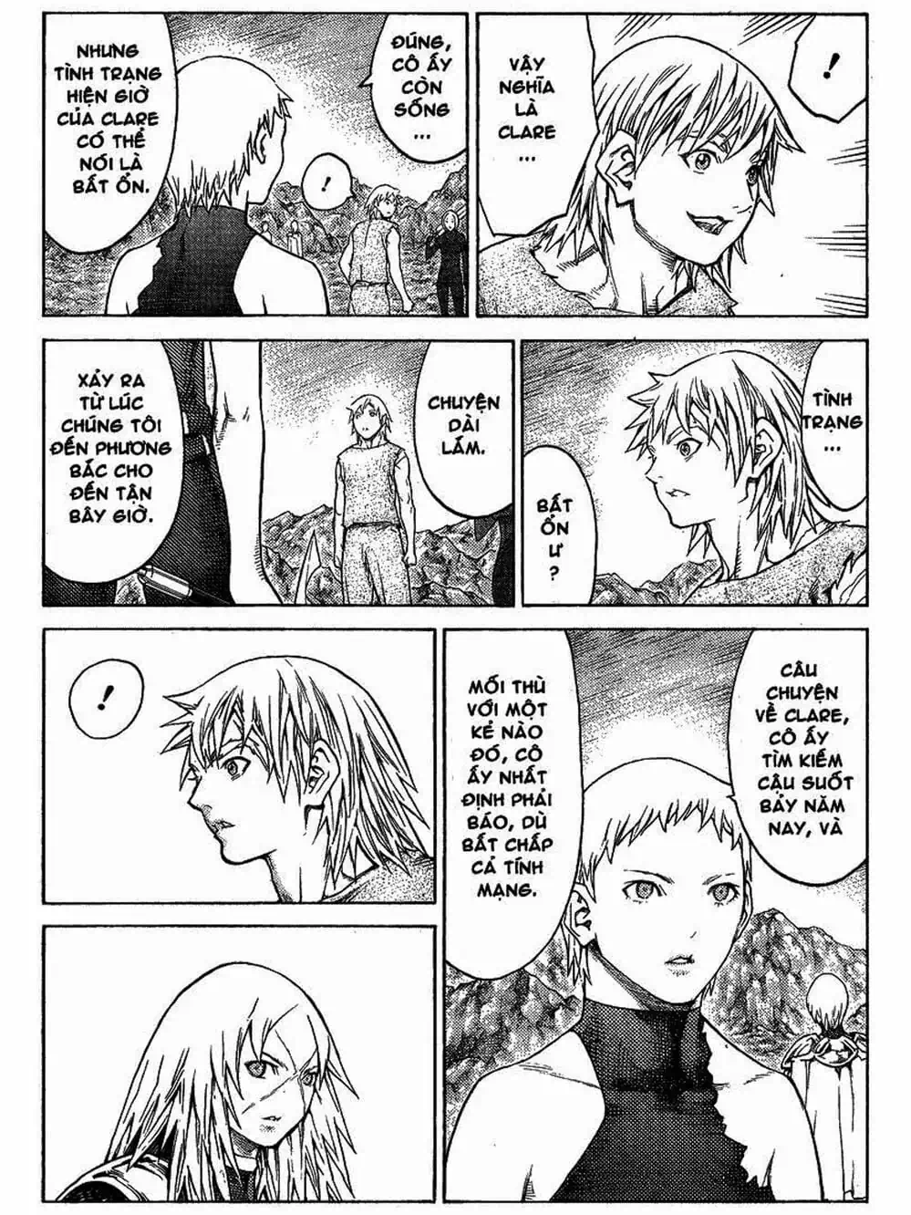 Truyện Tranh Claymore Mắt Bạc trang 4