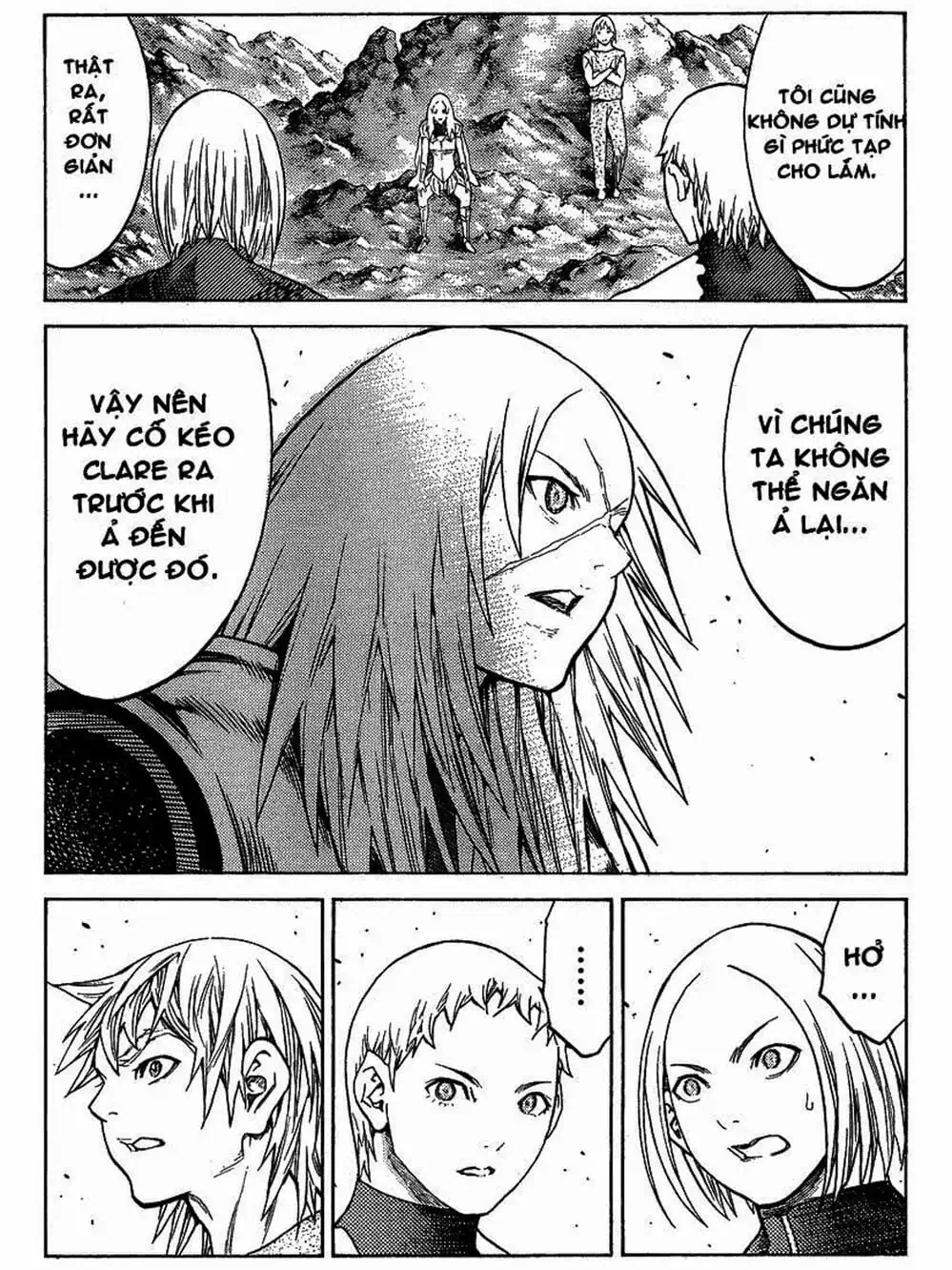 Truyện Tranh Claymore Mắt Bạc trang 4