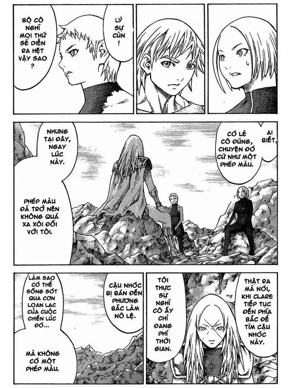 Truyện Tranh Claymore Mắt Bạc trang 4