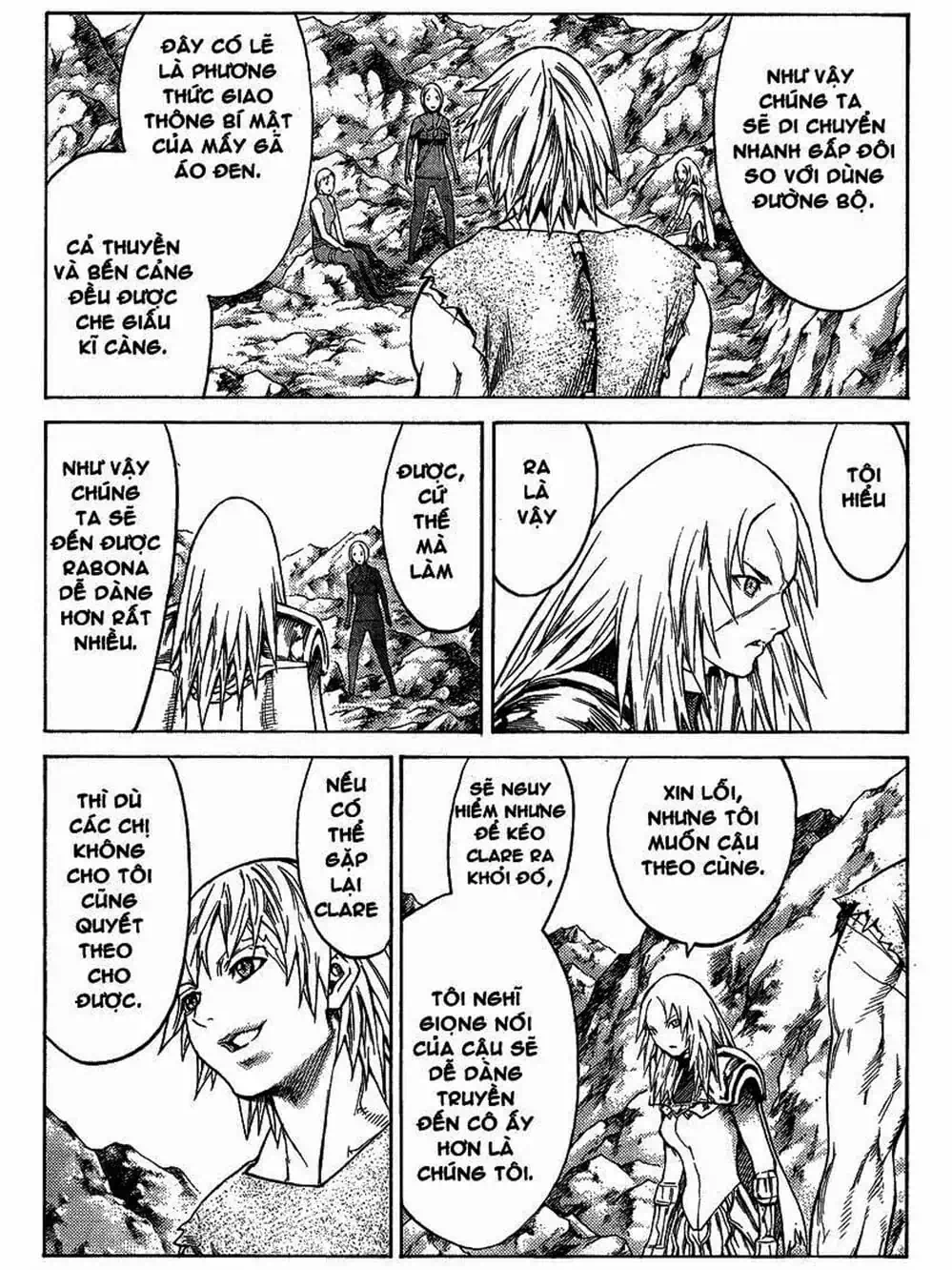 Truyện Tranh Claymore Mắt Bạc trang 4