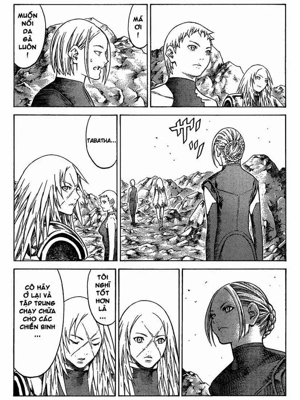Truyện Tranh Claymore Mắt Bạc trang 4