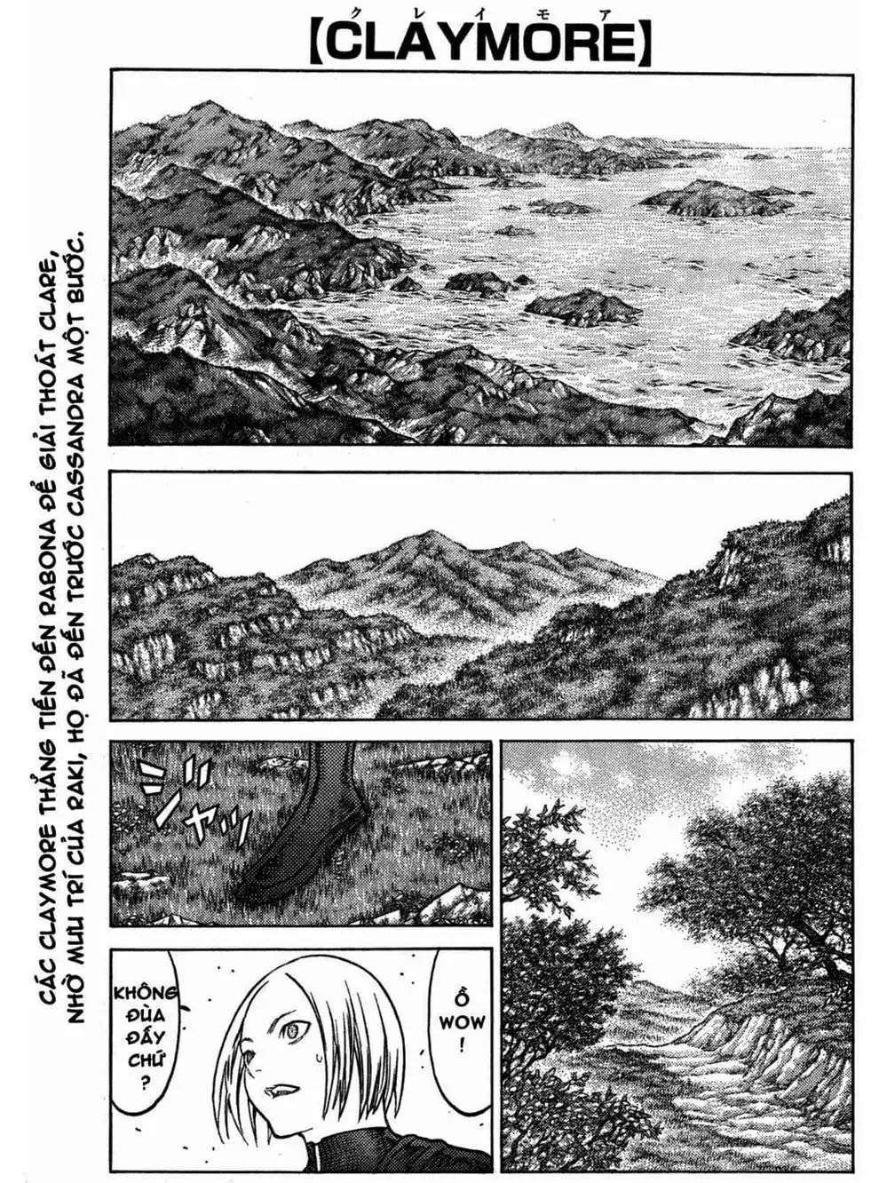Truyện Tranh Claymore Mắt Bạc trang 4