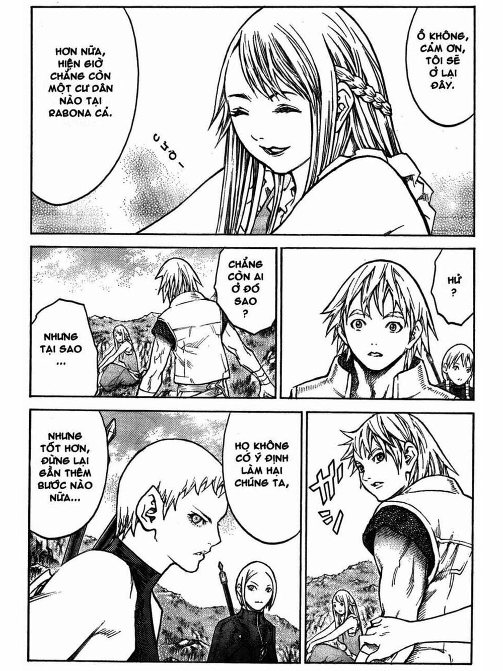 Truyện Tranh Claymore Mắt Bạc trang 4