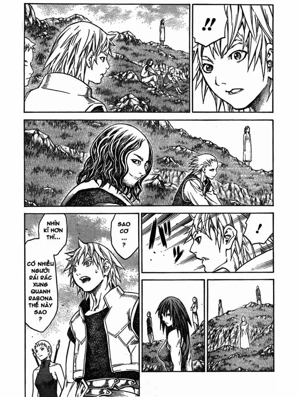 Truyện Tranh Claymore Mắt Bạc trang 4