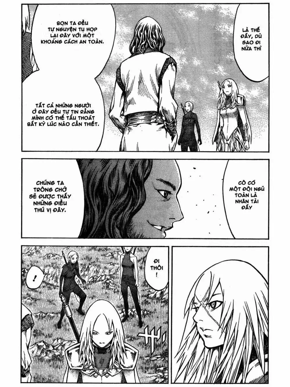 Truyện Tranh Claymore Mắt Bạc trang 4