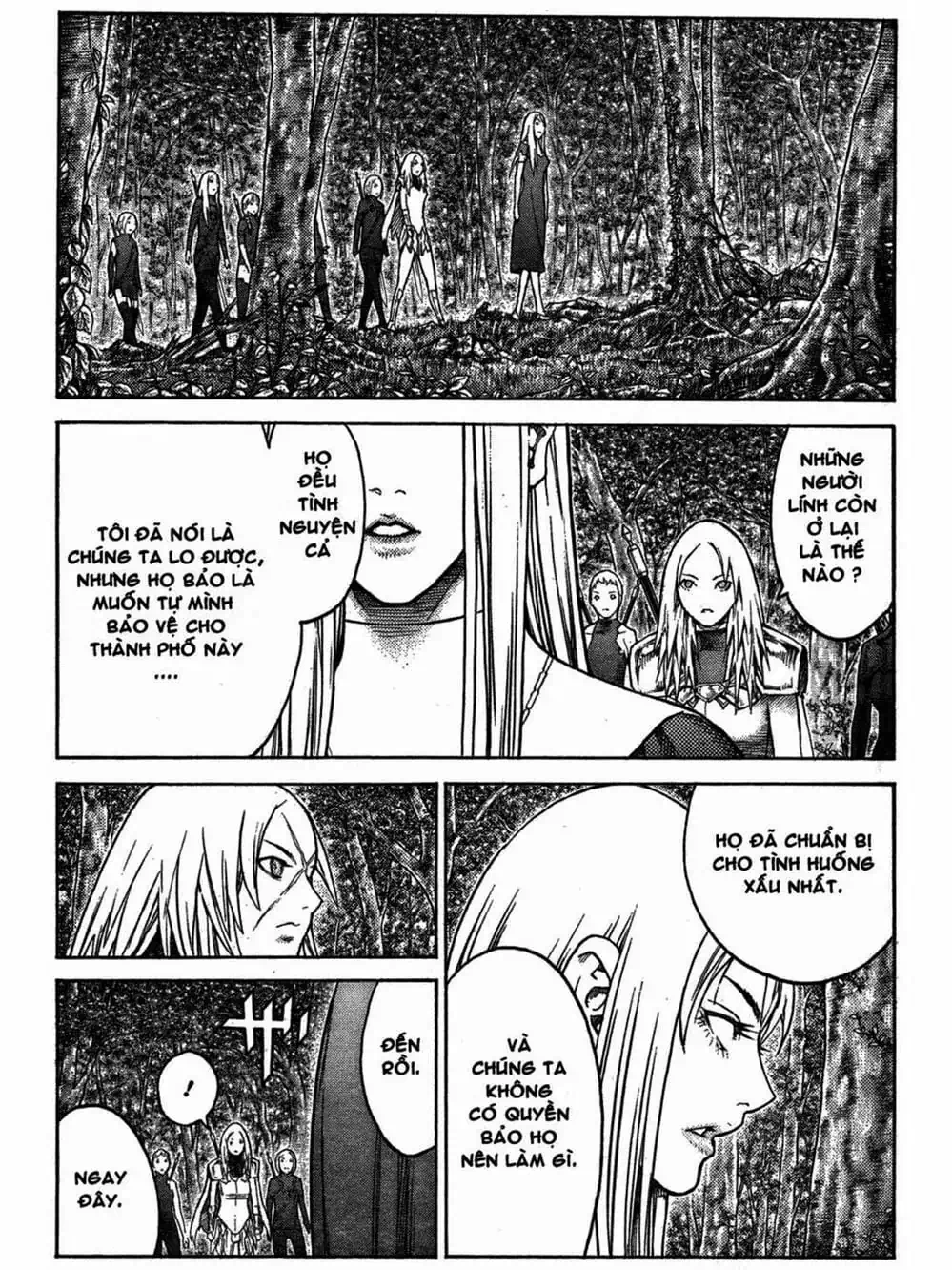 Truyện Tranh Claymore Mắt Bạc trang 4