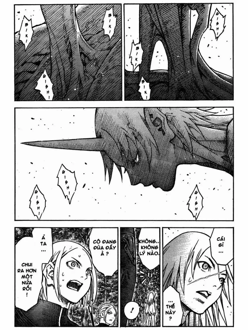 Truyện Tranh Claymore Mắt Bạc trang 4