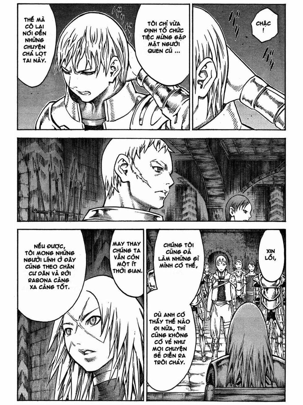 Truyện Tranh Claymore Mắt Bạc trang 4