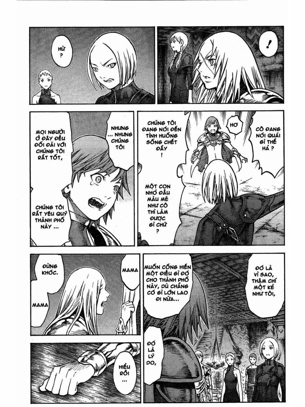 Truyện Tranh Claymore Mắt Bạc trang 4