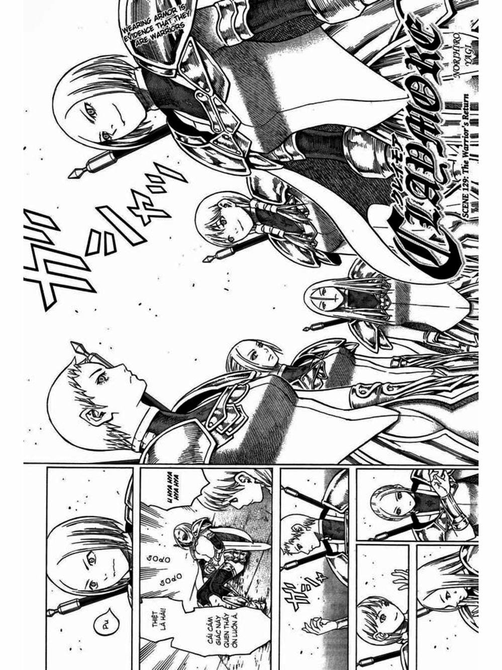 Truyện Tranh Claymore Mắt Bạc trang 4