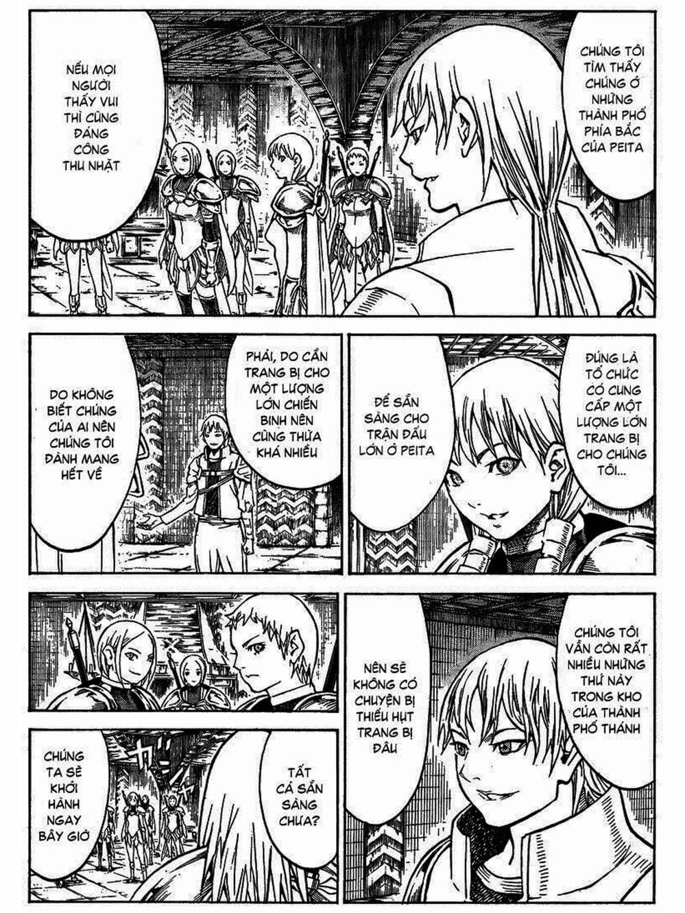 Truyện Tranh Claymore Mắt Bạc trang 4