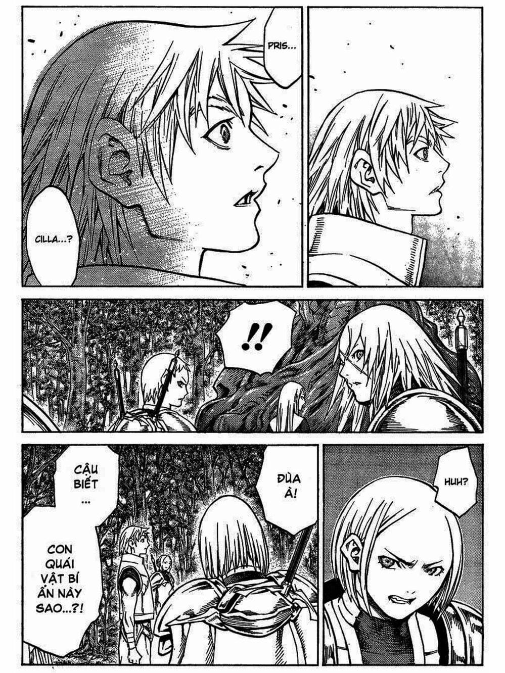 Truyện Tranh Claymore Mắt Bạc trang 4