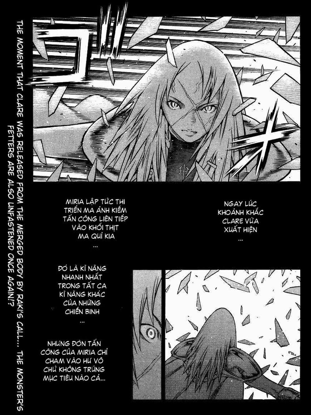 Truyện Tranh Claymore Mắt Bạc trang 4