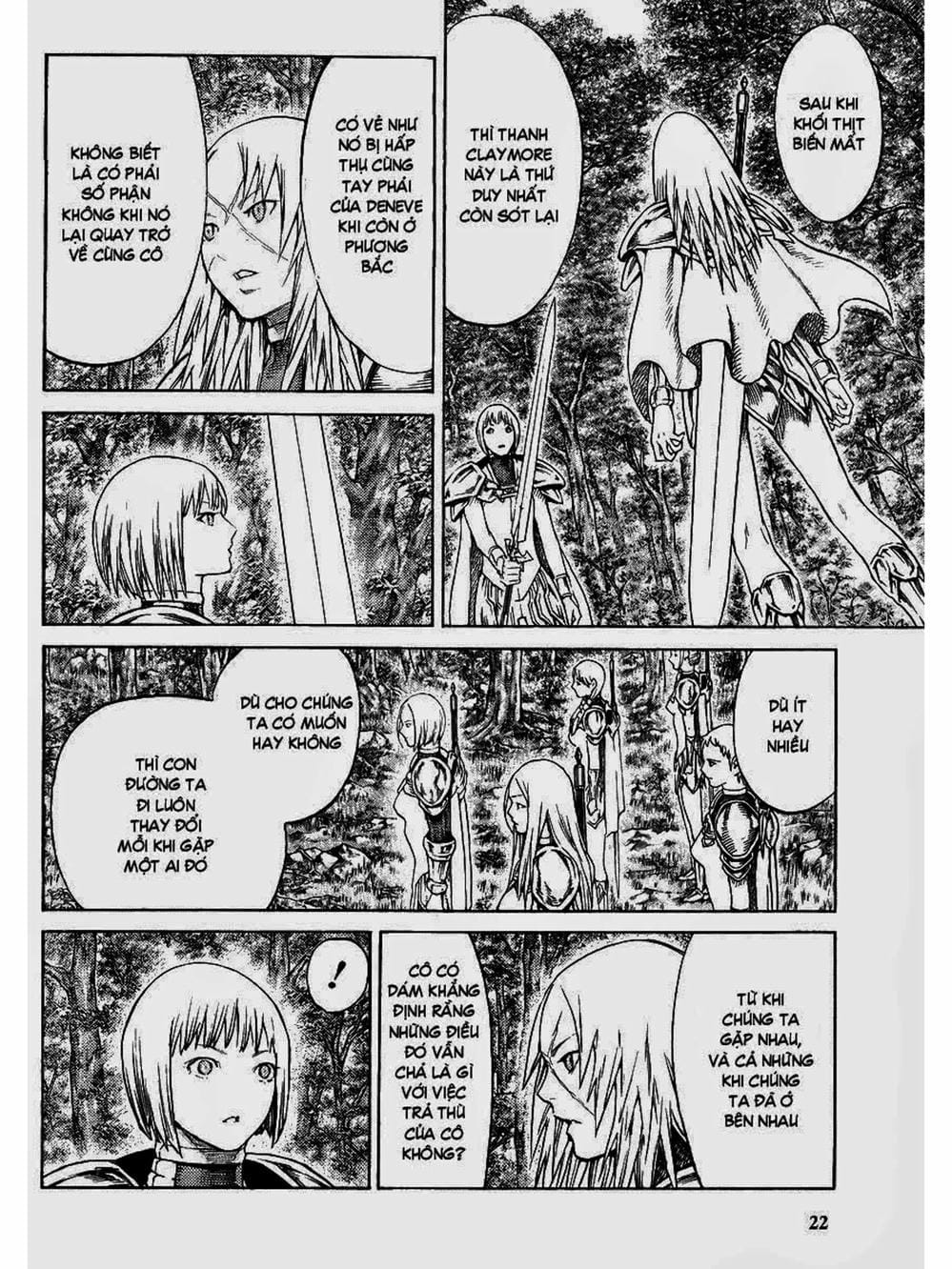 Truyện Tranh Claymore Mắt Bạc trang 4