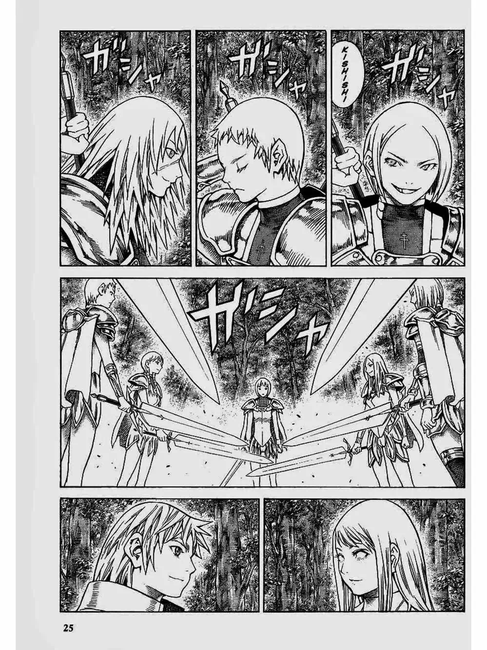 Truyện Tranh Claymore Mắt Bạc trang 4