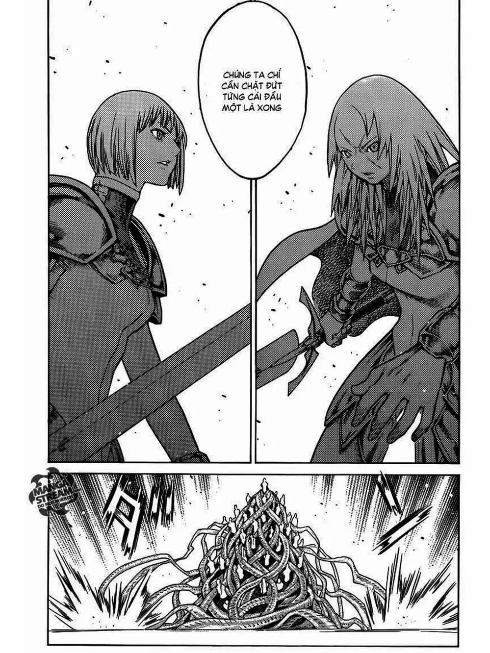 Truyện Tranh Claymore Mắt Bạc trang 4