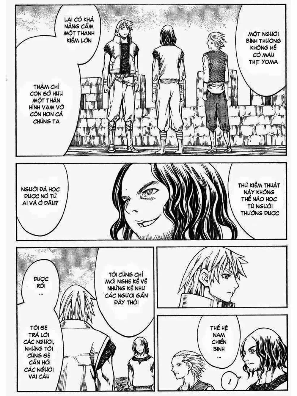 Truyện Tranh Claymore Mắt Bạc trang 4