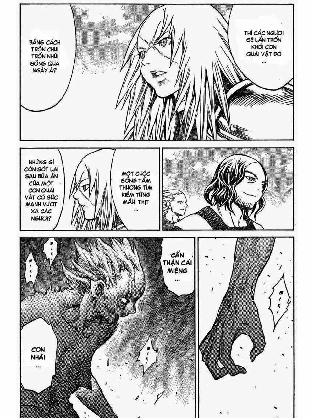 Truyện Tranh Claymore Mắt Bạc trang 4