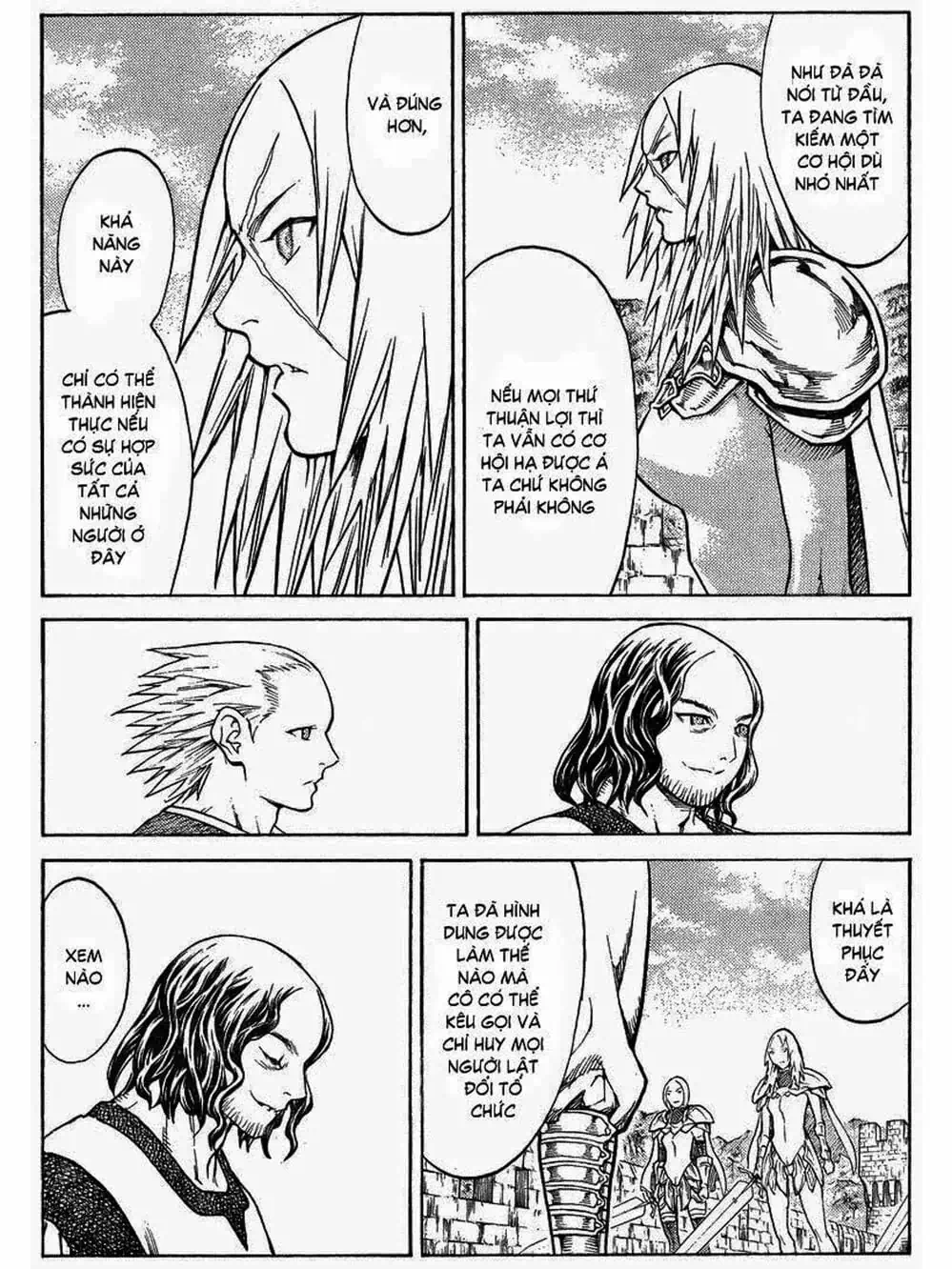 Truyện Tranh Claymore Mắt Bạc trang 4
