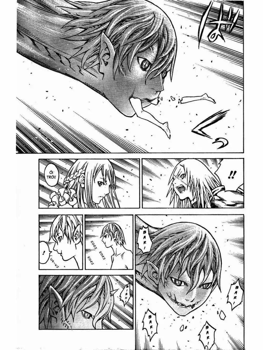Truyện Tranh Claymore Mắt Bạc trang 4