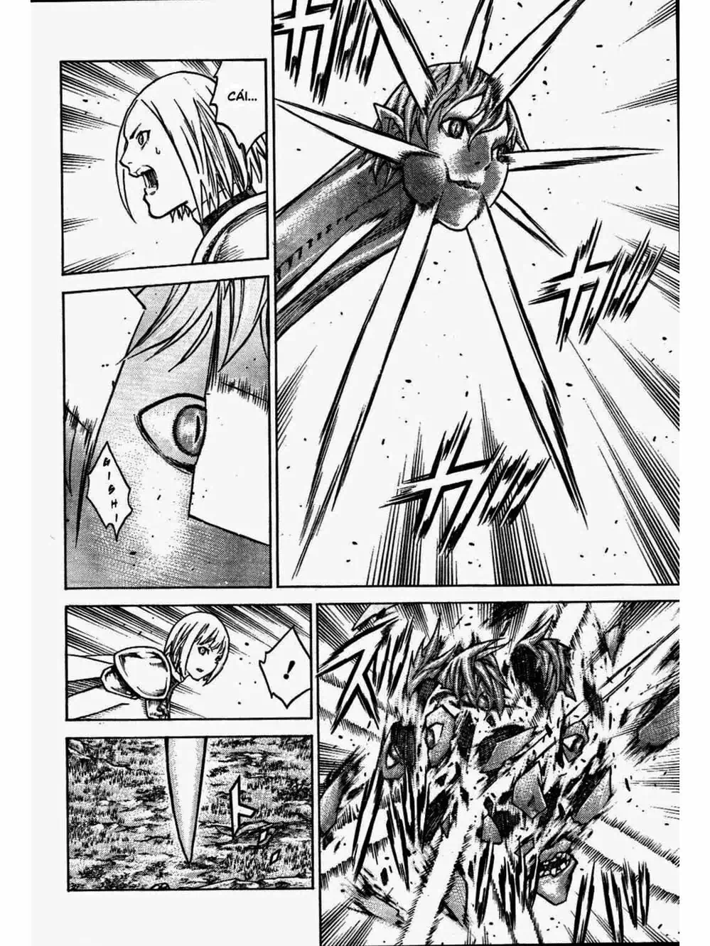 Truyện Tranh Claymore Mắt Bạc trang 4