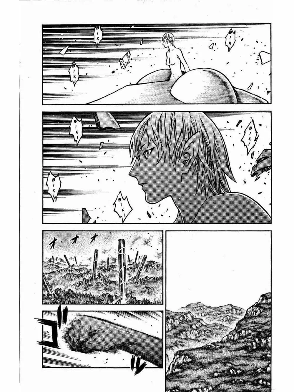 Truyện Tranh Claymore Mắt Bạc trang 4