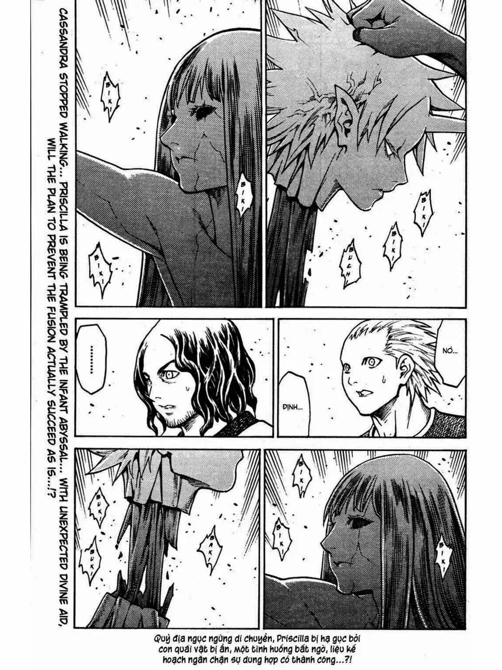 Truyện Tranh Claymore Mắt Bạc trang 4