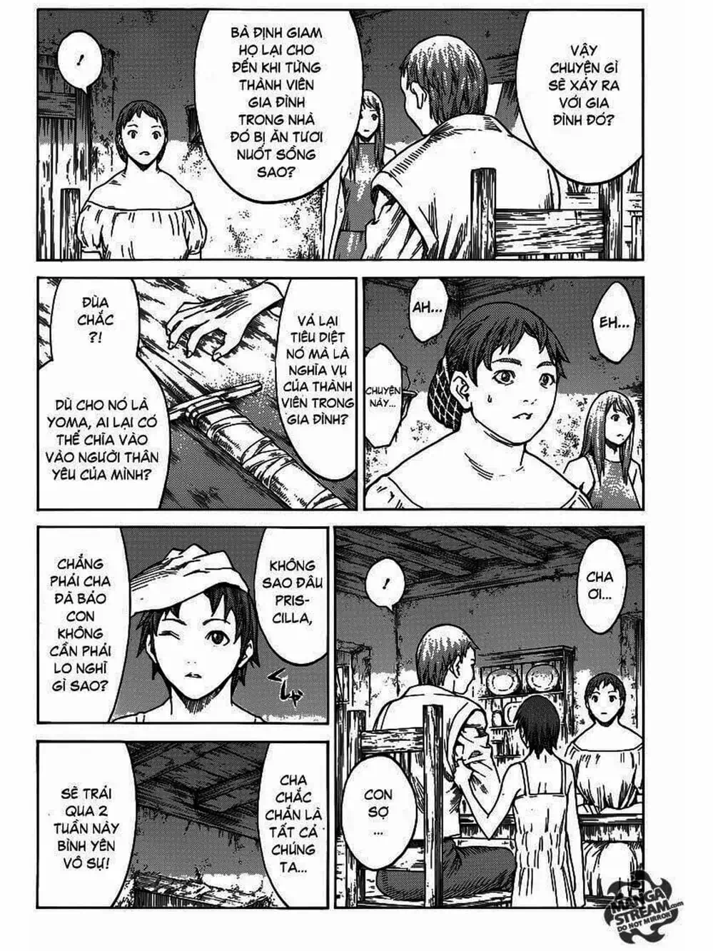 Truyện Tranh Claymore Mắt Bạc trang 4