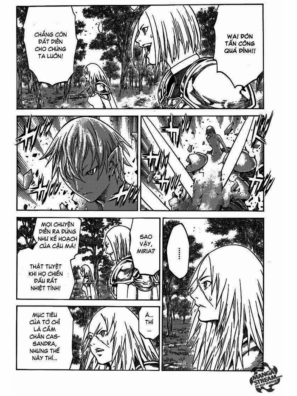 Truyện Tranh Claymore Mắt Bạc trang 4