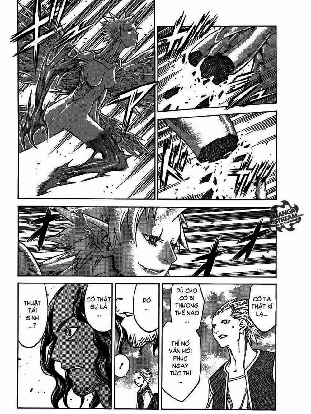 Truyện Tranh Claymore Mắt Bạc trang 4