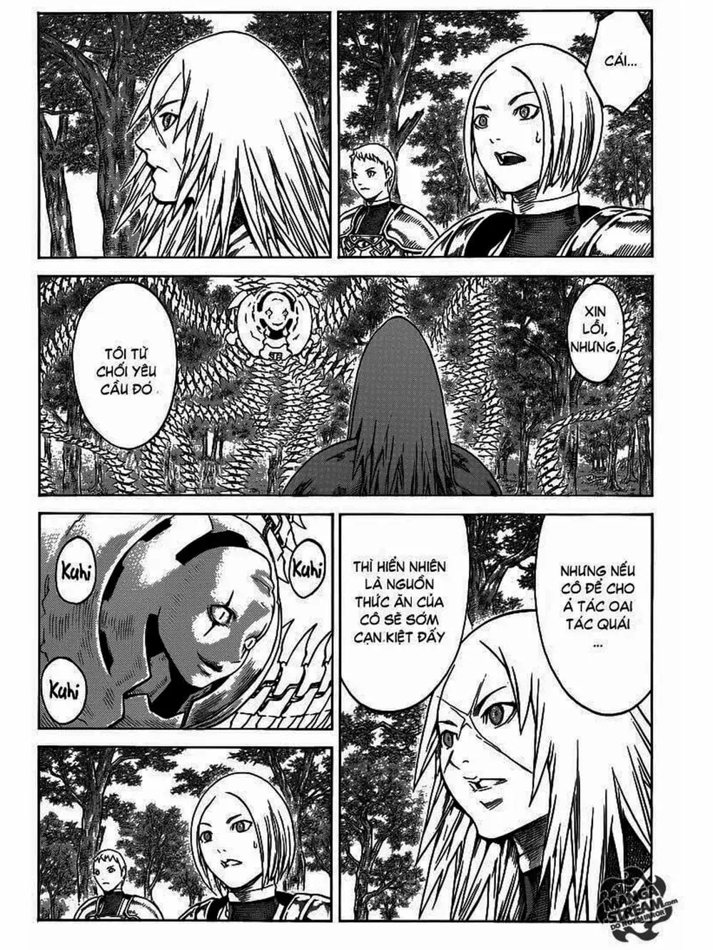 Truyện Tranh Claymore Mắt Bạc trang 4