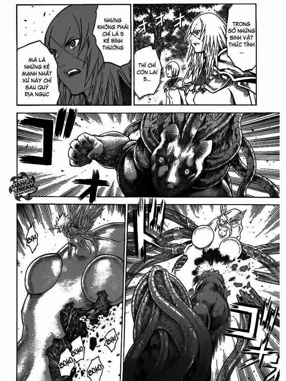 Truyện Tranh Claymore Mắt Bạc trang 4