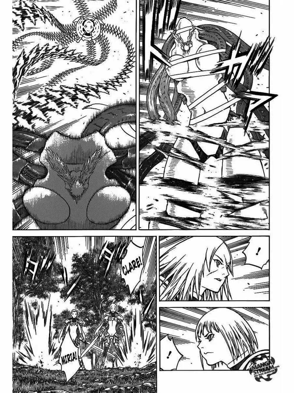 Truyện Tranh Claymore Mắt Bạc trang 4