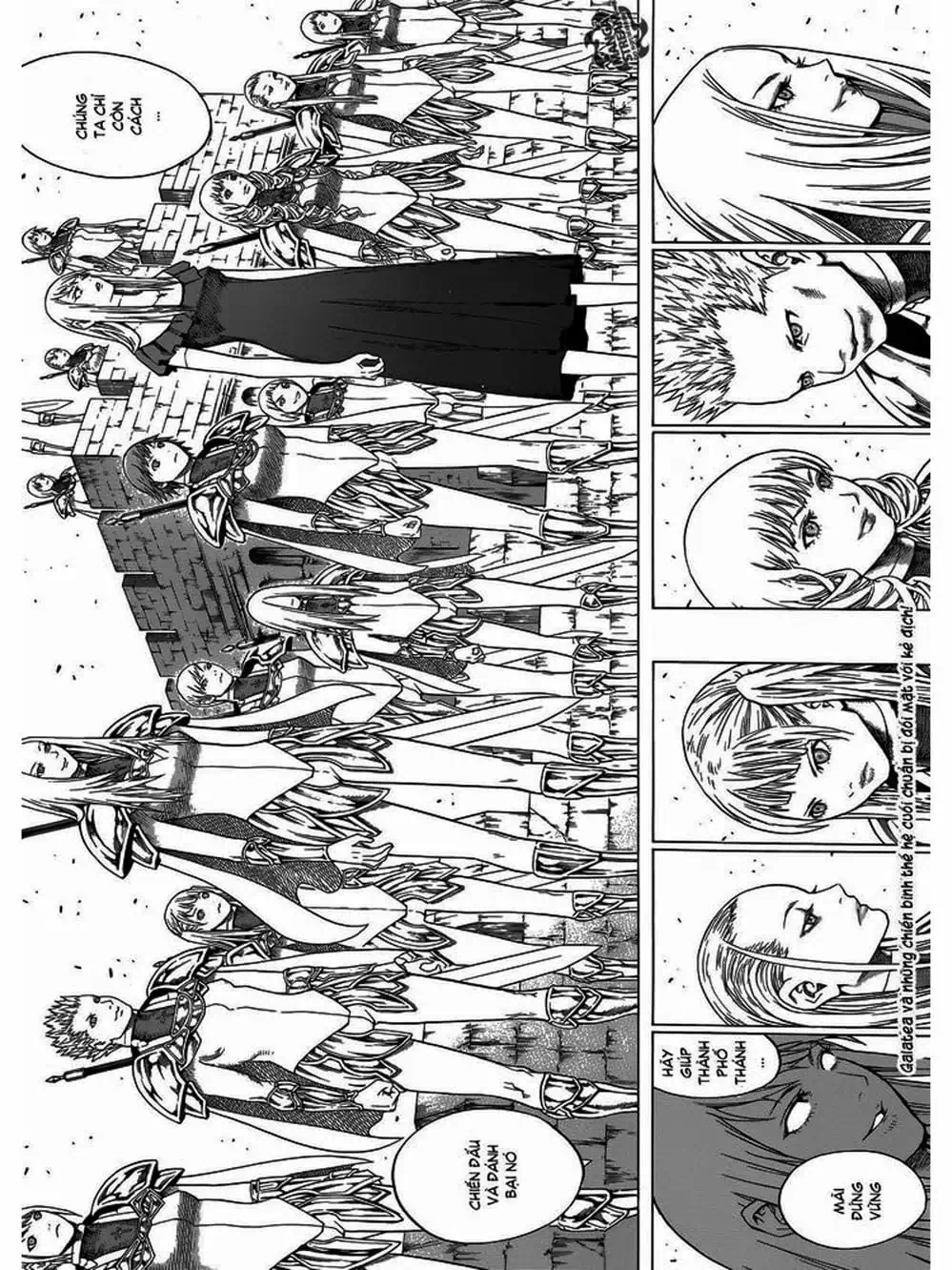 Truyện Tranh Claymore Mắt Bạc trang 4