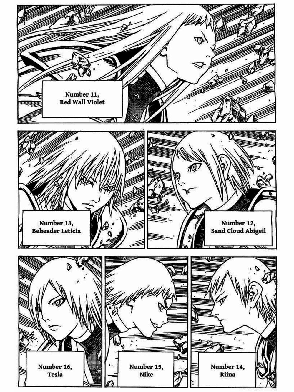 Truyện Tranh Claymore Mắt Bạc trang 4